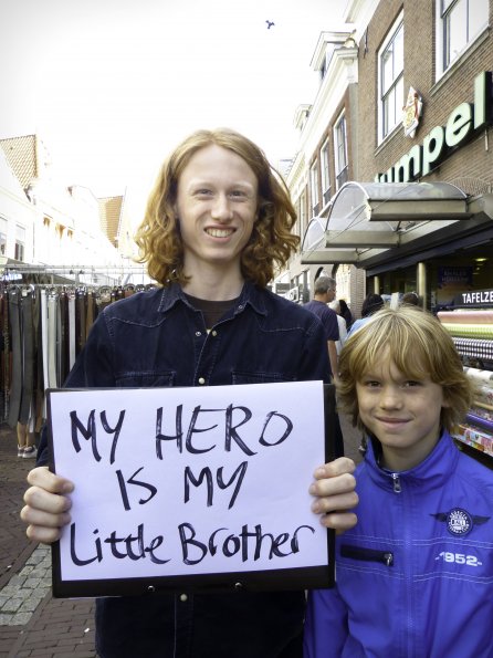 My Hero is my little Brother